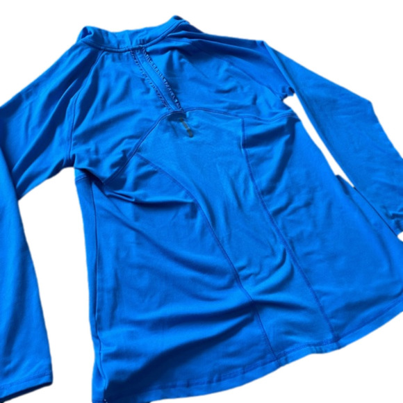 Champion Women’s Long Sleeve Athletic Top Quarter Zip Sz M - Picture 3 of 4